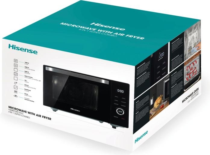 Мікрохвильова піч Hisense H30MOBS10HC зовнішній вигляд - фото 9