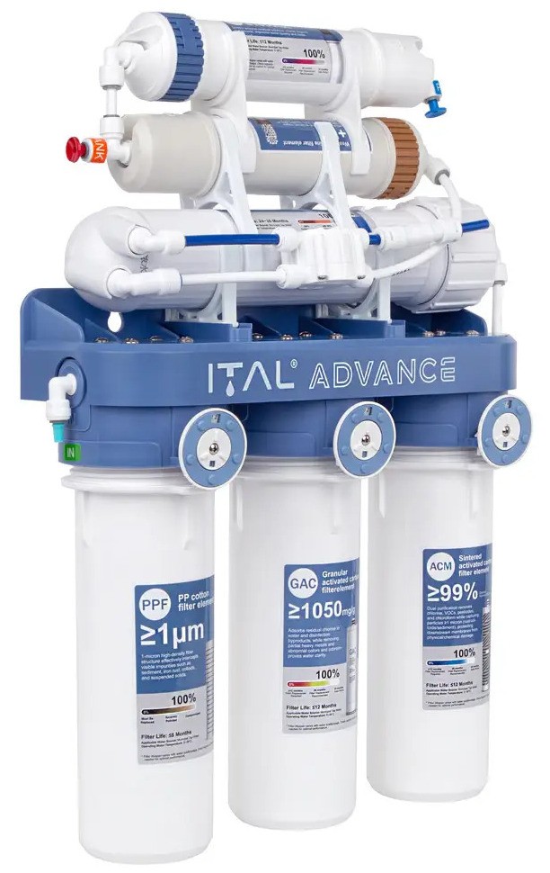 Фильтр для воды ITAL Advance 6-75M (ADV-RO6-75M) цена 8481 грн - фотография 2