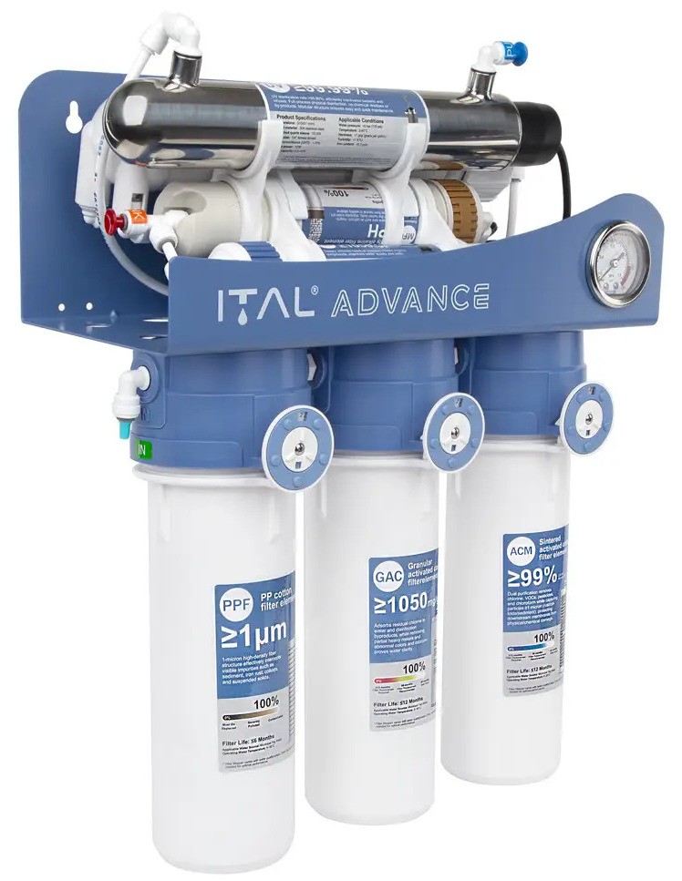 Фильтр для воды ITAL Advance 7-75M UV (ADV-RO7-75M) цена 11712 грн - фотография 2