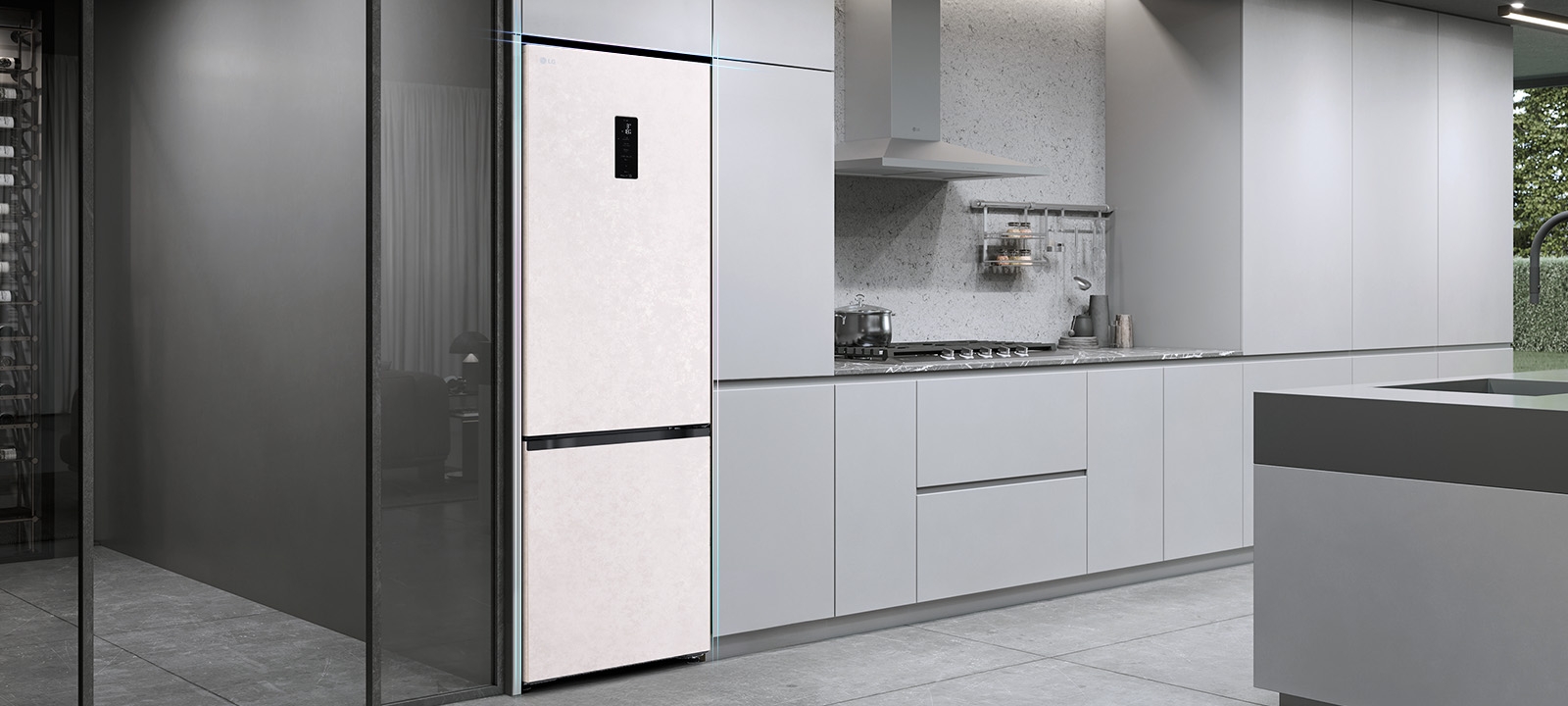 зовнішність товару Холодильник LG GC-B509EEKM - 26