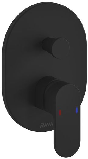 Смеситель для ванны Ravak Chrome CR 065.00 для R-box Black