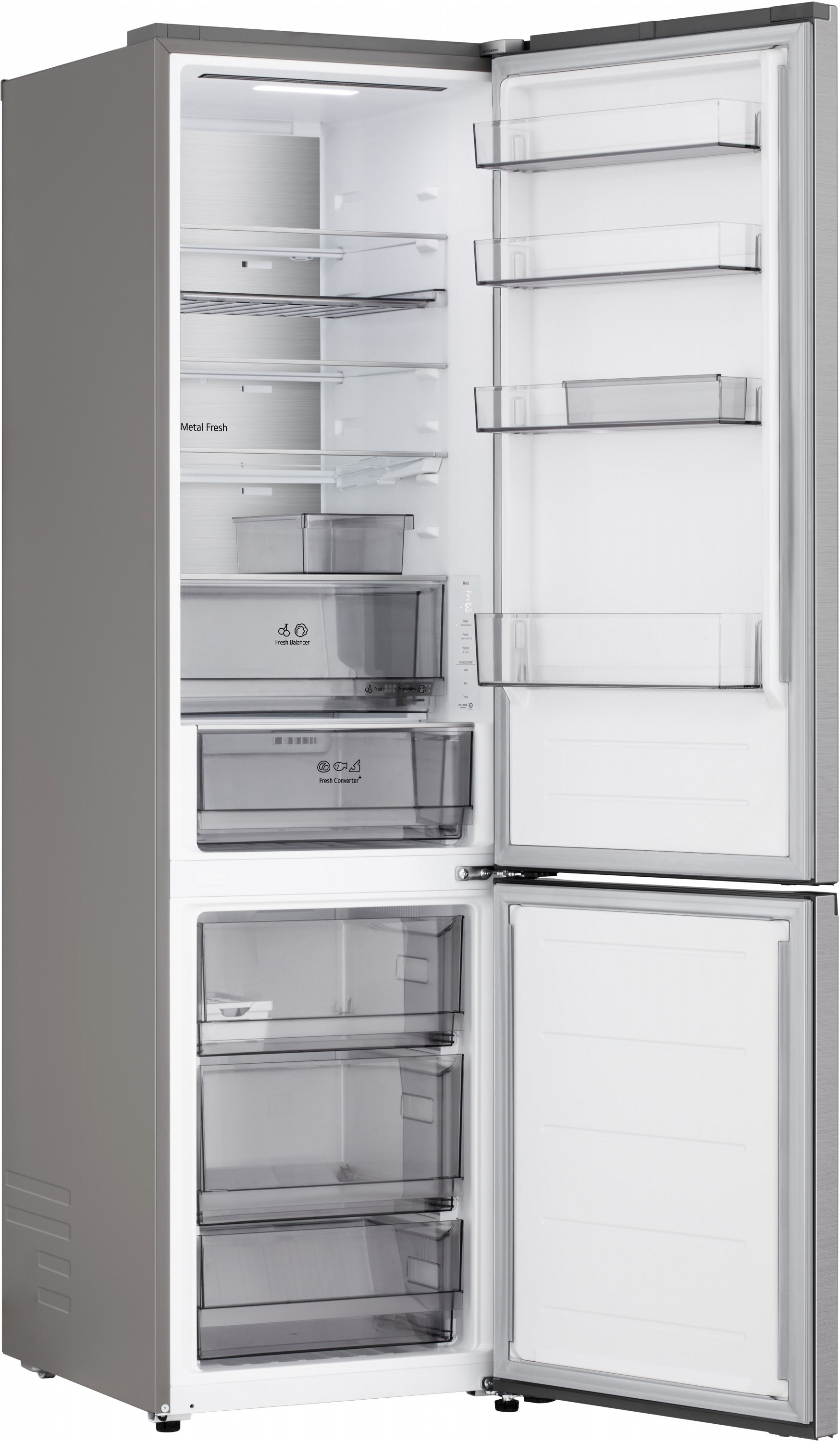 Холодильник LG GC-B509EMSM огляд - фото 11