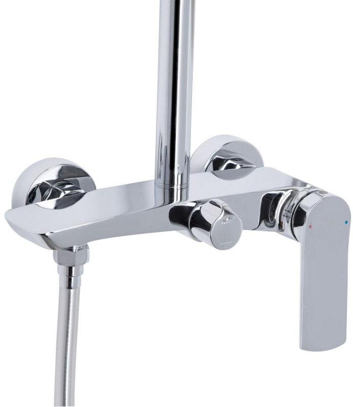 Душова система Q-Tap Slavonice QTSLA110CRM45912 Chrome ціна 10820 грн - фотографія 2