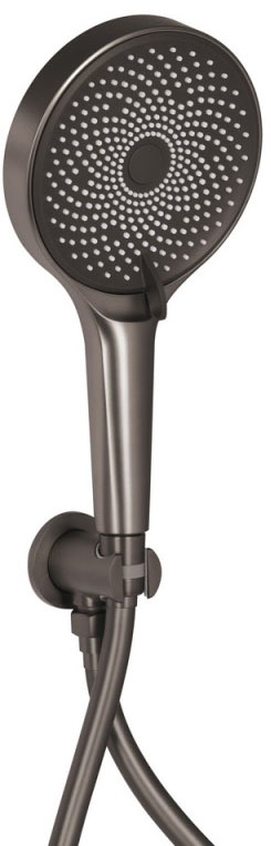 Душова система Q-Tap Slavonice QTSLA113GMB45899 Gunmetal Black PVD ціна 11652 грн - фотографія 2