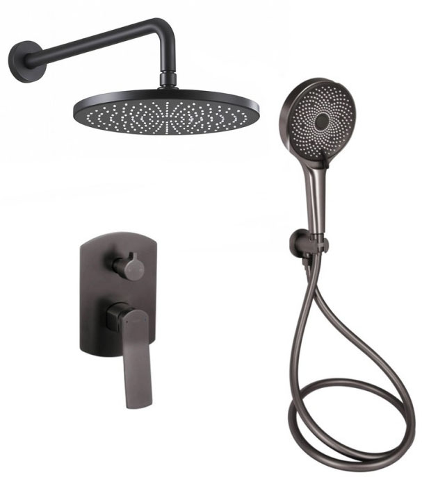Q-Tap Slavonice QTSLA113GMB45899 Gunmetal Black PVD