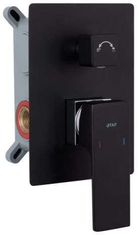 Душевая система Q-Tap Gemini QTGEM114BLM45703 Black Matt цена 8739 грн - фотография 2