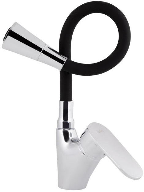 Змішувач для кухні Lidz Tani 007F3 (k40) Black/Chrome LDTAN007F3BCR37649 ціна 1079 грн - фотографія 2