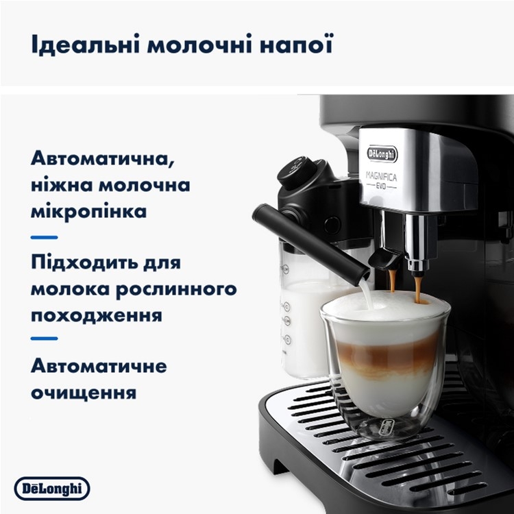 Кавомашина Delonghi Magnifica Evo ECAM 290.61.B інструкція - зображення 6