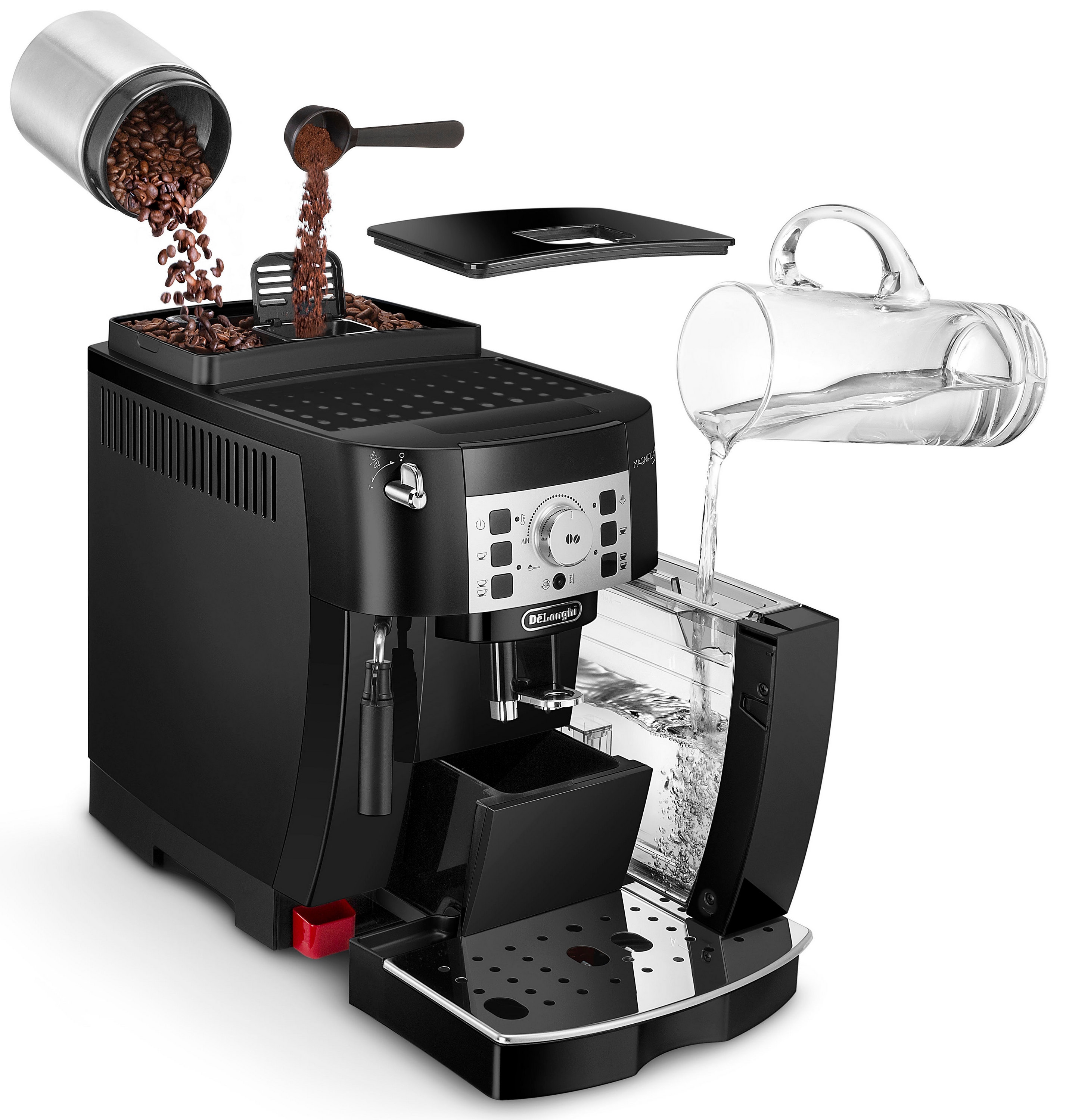 Кавомашина Delonghi Magnifica S ECAM 22.112 B зовнішній вигляд - фото 9