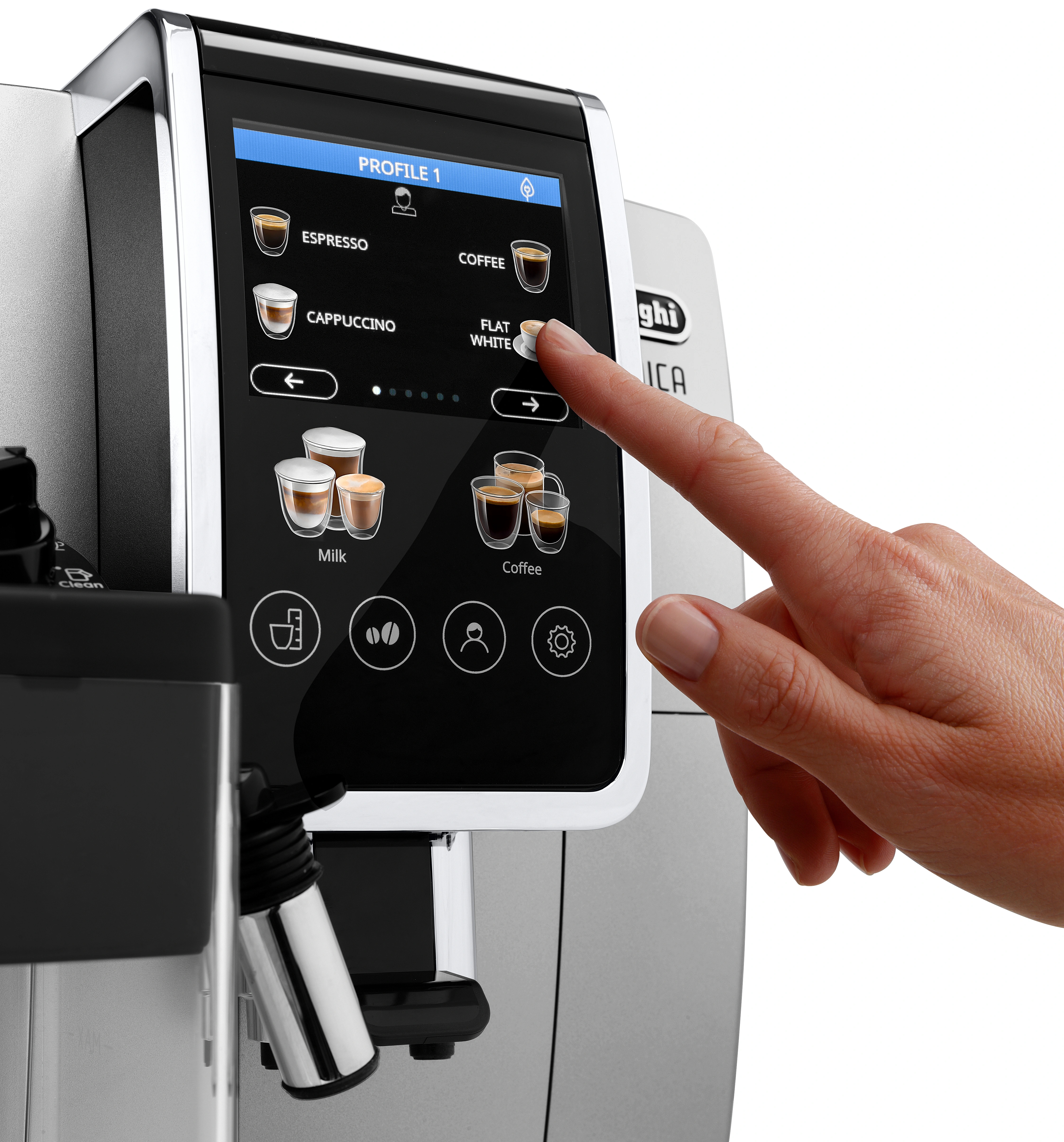 Кавомашина Delonghi Dinamica Plus ECAM 380.85 SB зовнішній вигляд - фото 9