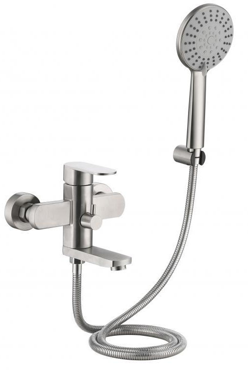 Змішувач для ванни Lidz Luna 006 (k35) LDLUN006NKS49190 Nickel