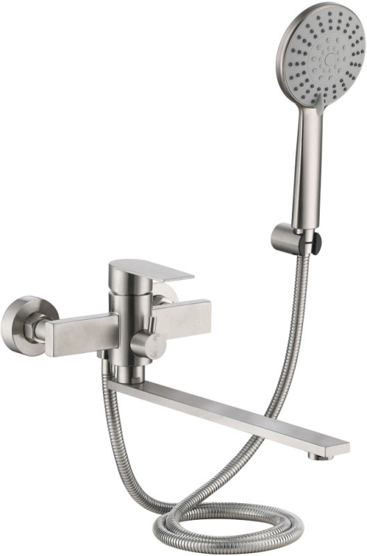Змішувач для ванни Lidz Nexus 005 (k35) LDNEX005NKS49187 Nickel