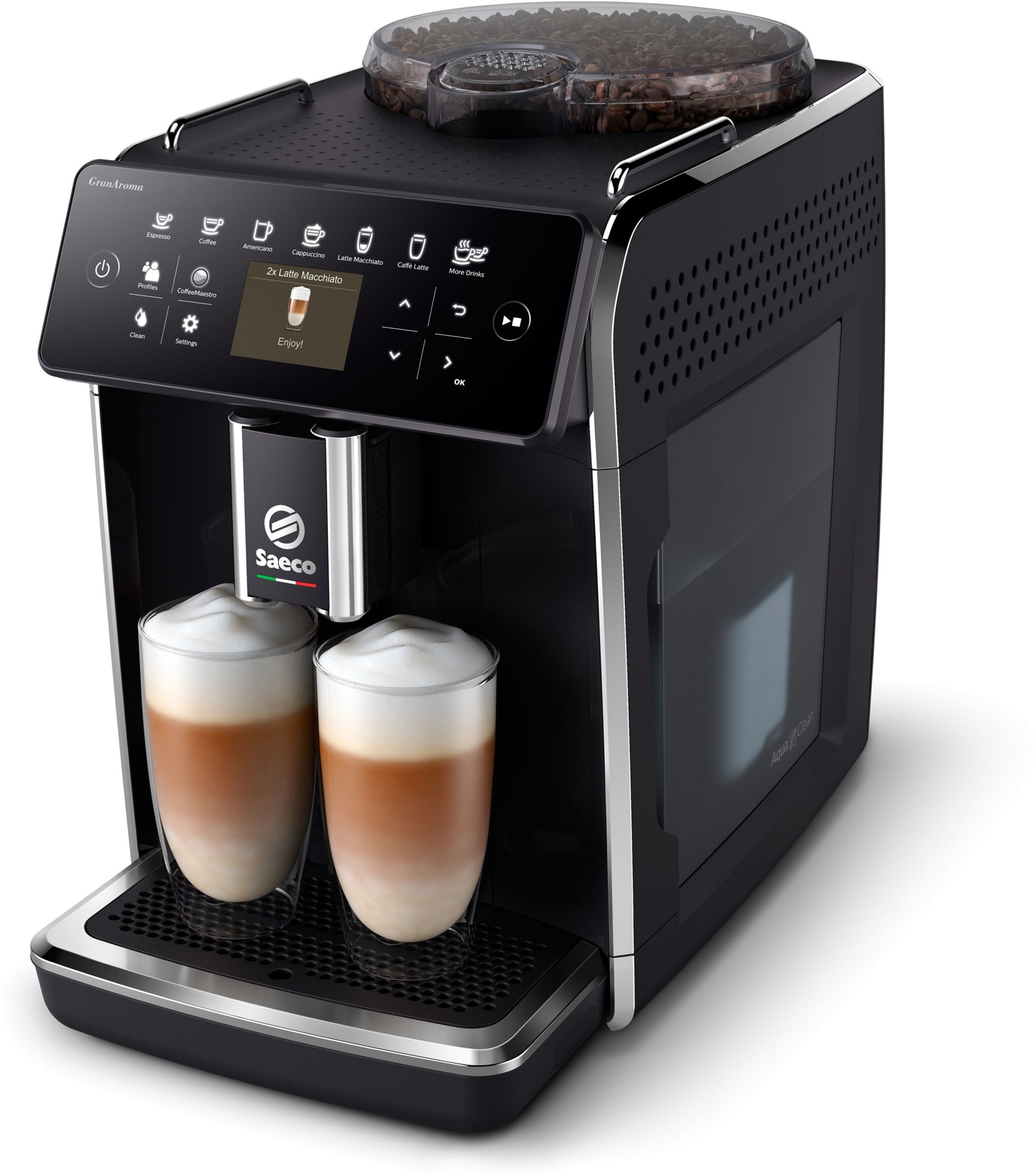 Кавомашина Saeco GranAroma SM6480/00 ціна 37999 грн - фотографія 2