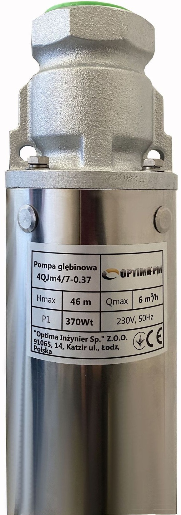 Скважинный насос Optima PM 4QJm4/7 + 1,5 м кабель (000017624) цена 4686 грн - фотография 2