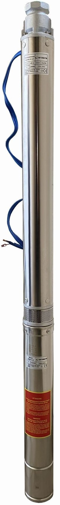 Скважинный насос Optima PM 4QJm4/26 + 2 м кабель (000017630)