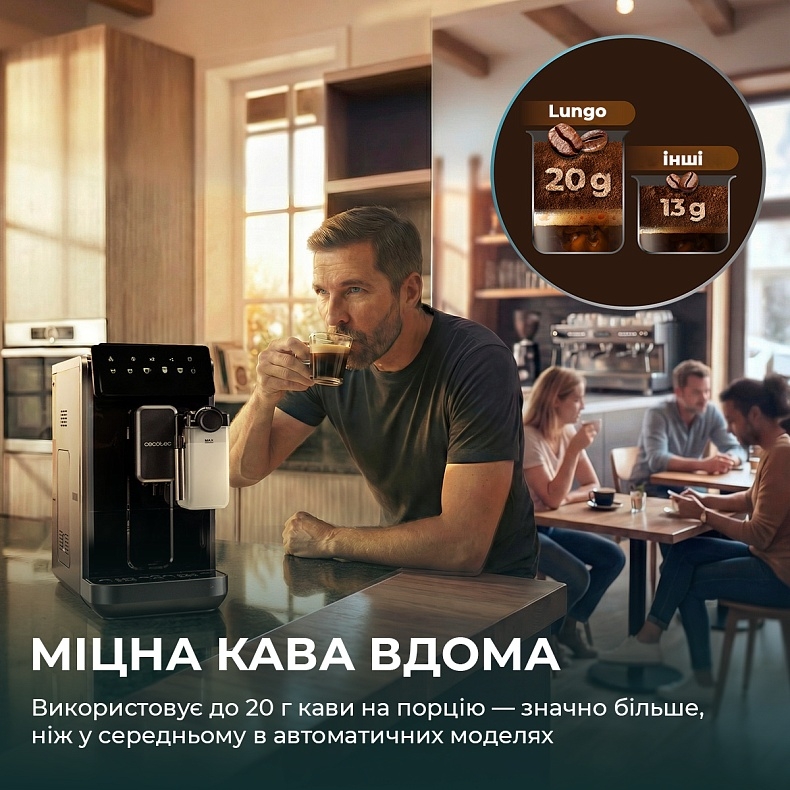 обзор товара Кофемашина Cecotec Cremmaet Lungo Latte (A01_EU01_102810) - фотография 12