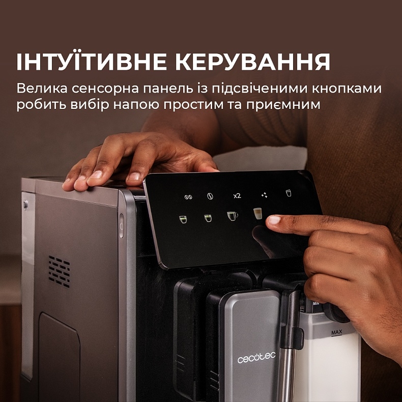 Кофемашина Cecotec Cremmaet Lungo Latte (A01_EU01_102810) внешний вид - фото 9