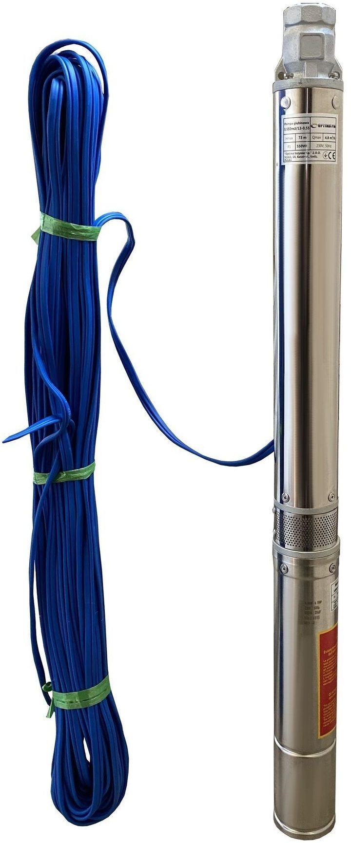 Скважинный насос Optima PM 3.5SDm3/13 + 50 м кабель (000019675)