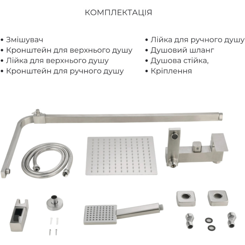 Набор смесителей Lidz Helix Nickel (k35) (LDHEL001FNKS4917851501) отзывы - изображения 5