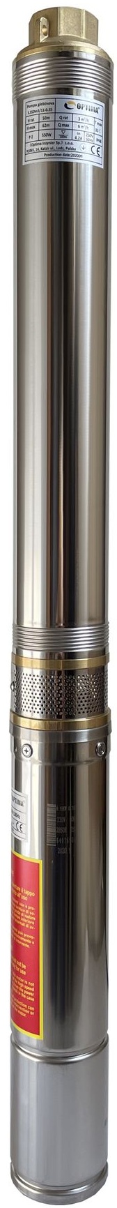 Свердловинний насос Optima 3.5SDm3/11 + пульт + 1,5 м кабель (000021127) ціна 7649 грн - фотографія 2