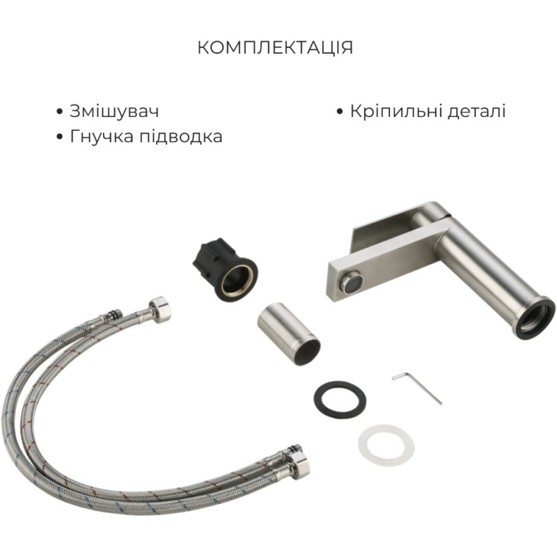в продаже Набор смесителей Lidz Nexus Nickel (k35) (LDNEX001FNKS4918451504) - фото 3