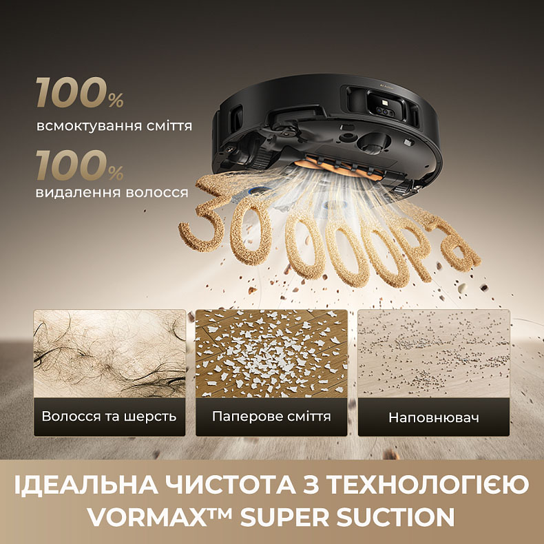Робот-пилосос Dreame Bot Matrix10 Ultra Black (RLX95CE-bl) огляд - фото 8