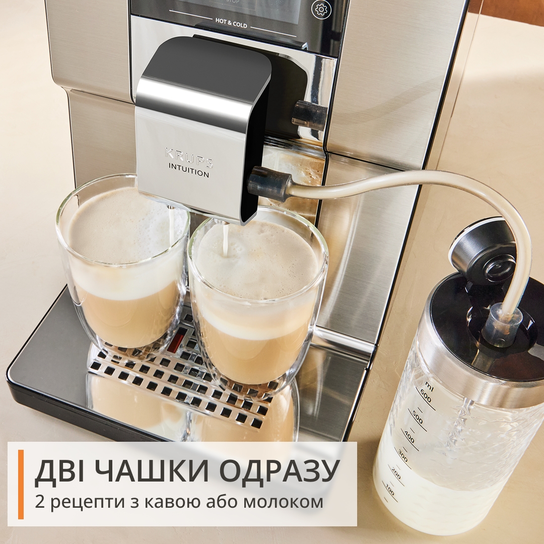 в продаже Кофемашина Krups Intuition Experience Hot&Cold EA879EE0 - фото 3