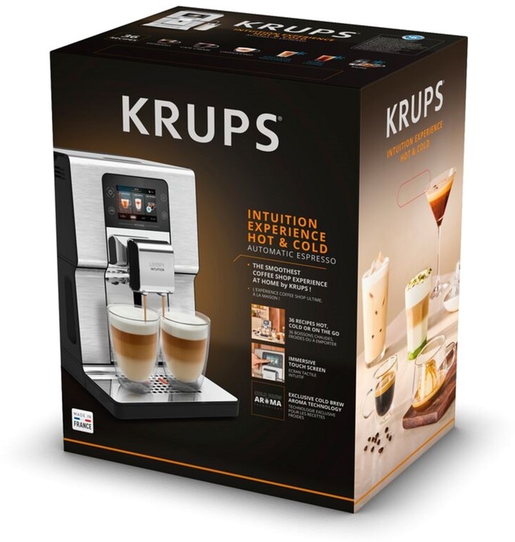 Кофемашина Krups Intuition Experience Hot&Cold EA879EE0 внешний вид - фото 9