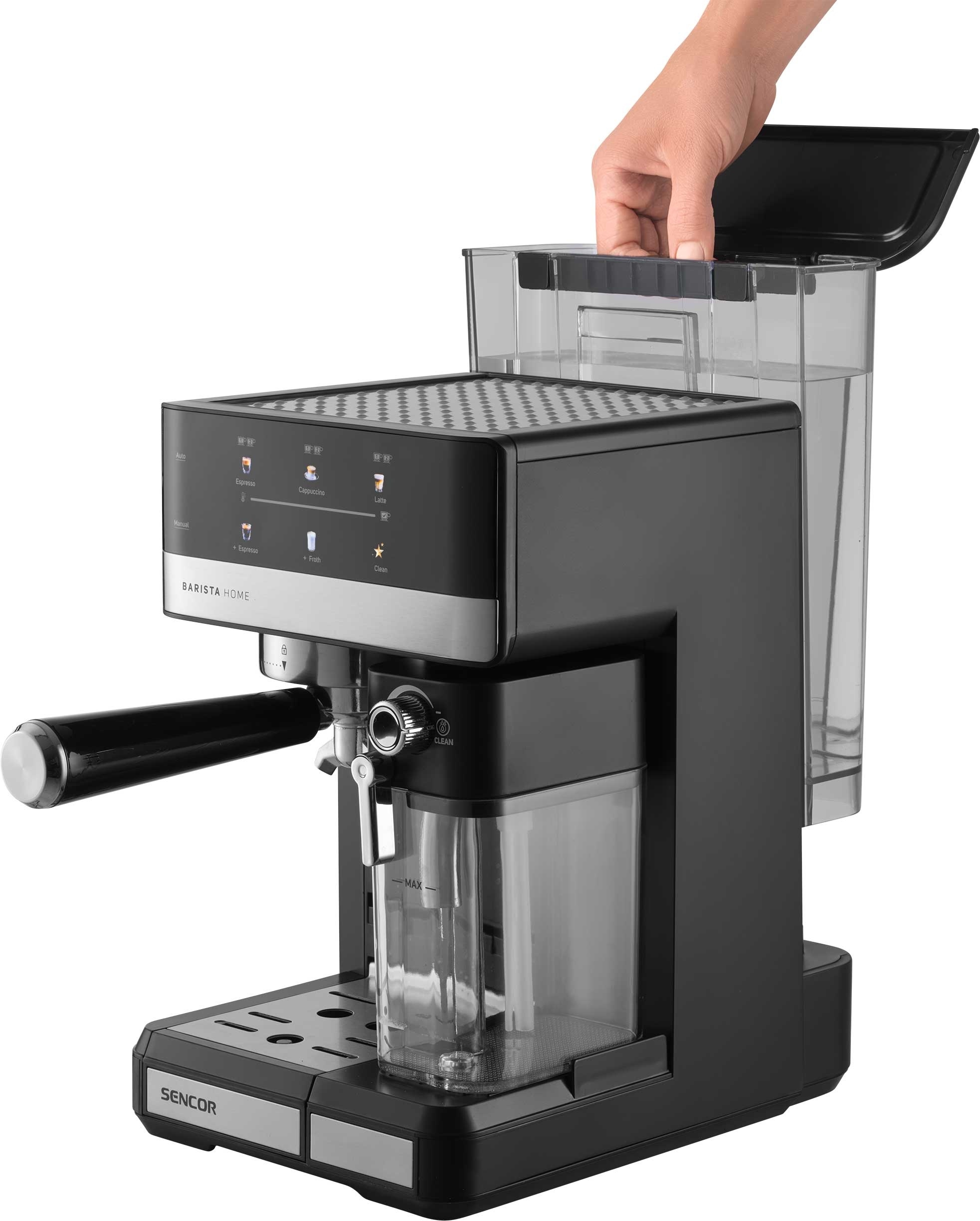 Кофеварка Sencor SES 4060BK цена 6599 грн - фотография 2