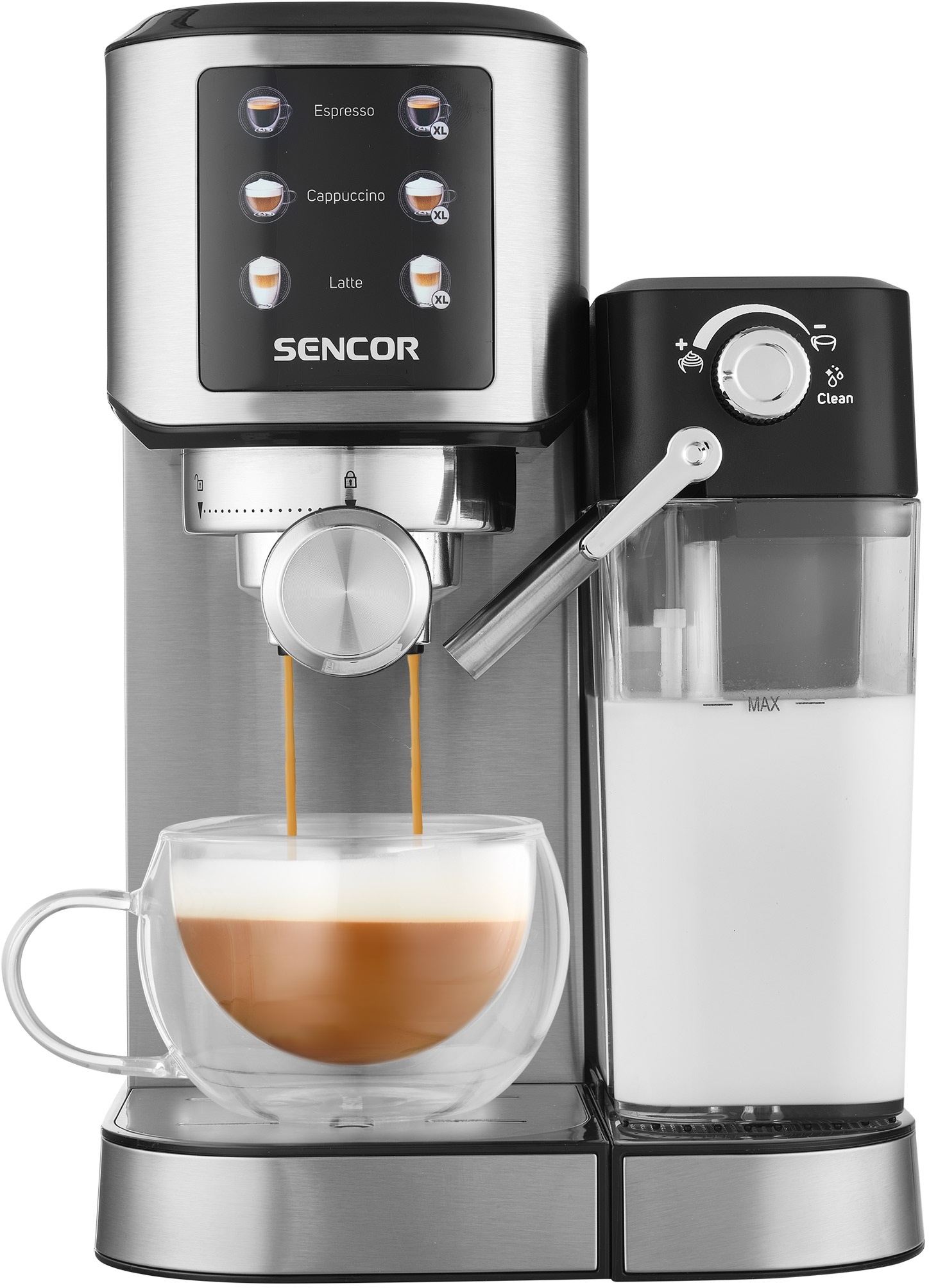 Кофеварка Sencor SES 4910SS цена 7199 грн - фотография 2