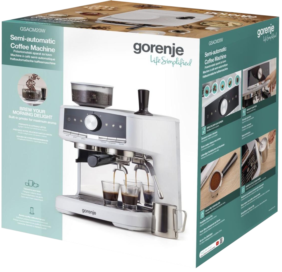Кофеварка Gorenje GSACM20W характеристики - фотография 7
