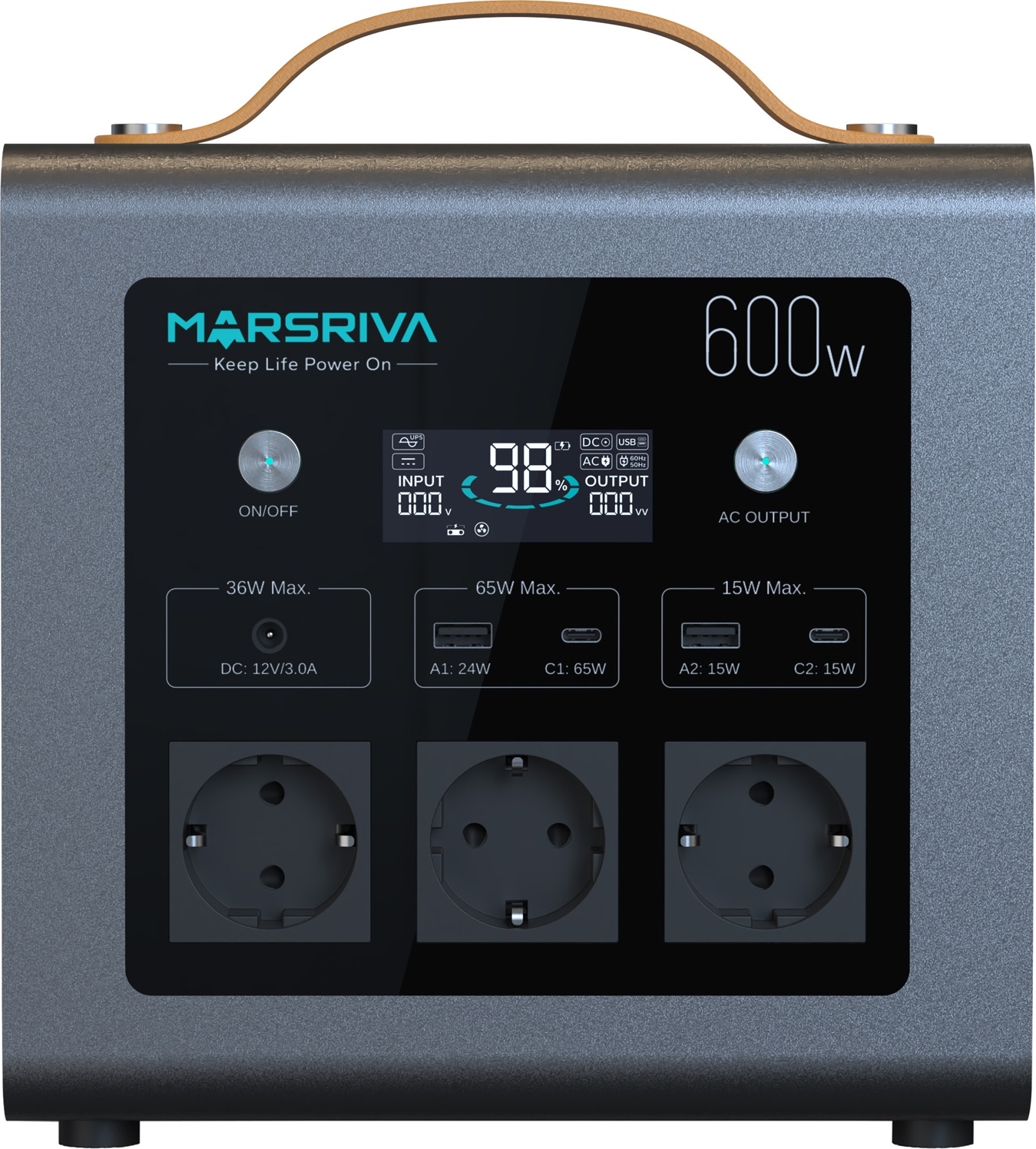 Marsriva MP6 Plus 600Вт / 512Вт*год
