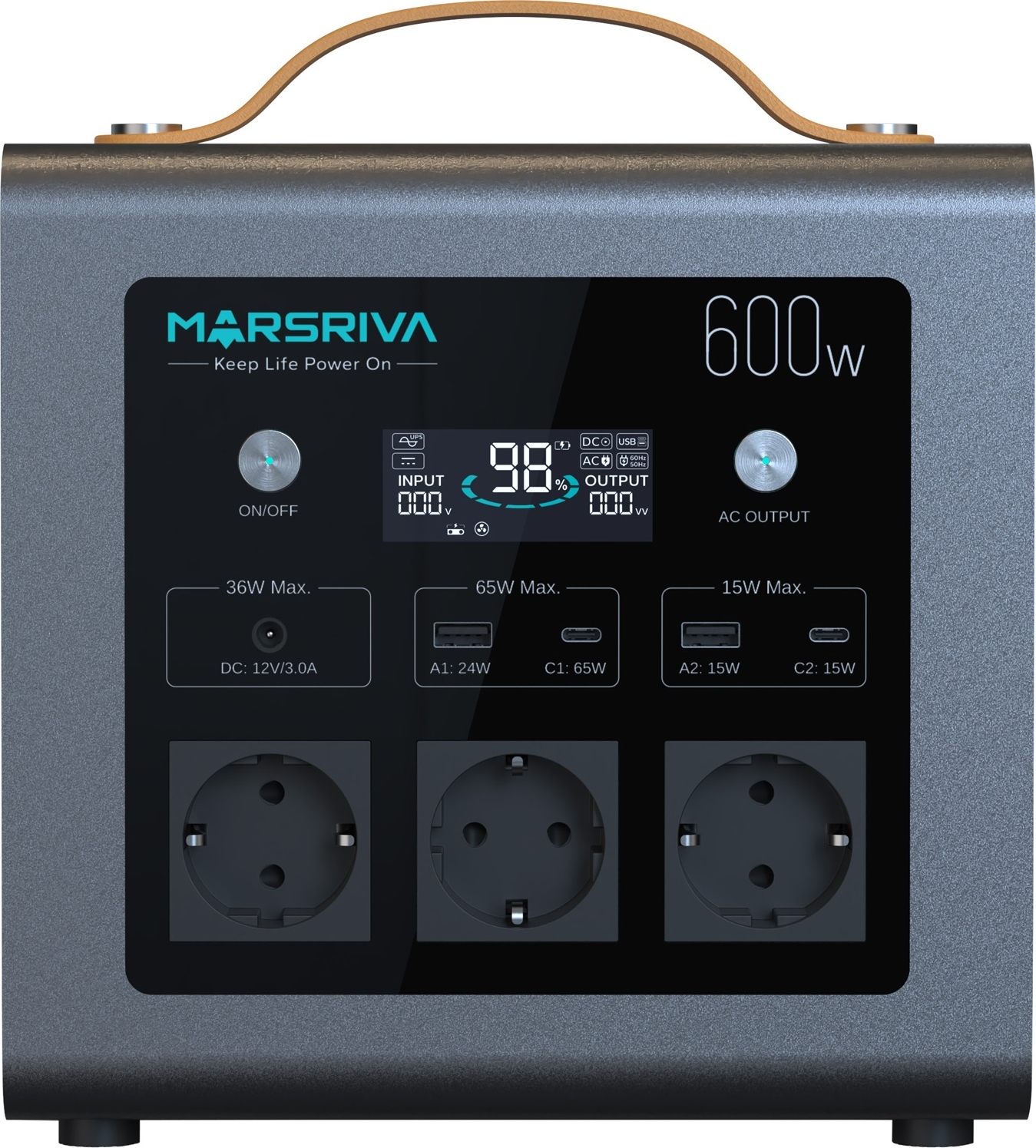 Marsriva MP6 Plus 600Вт / 512Вт*год