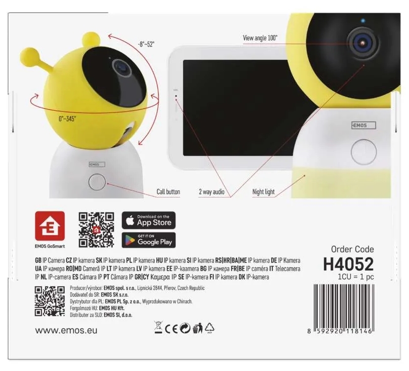 в асортименті Відеоняня Emos IP-500 Guard (H4052) в магазині - photo 18