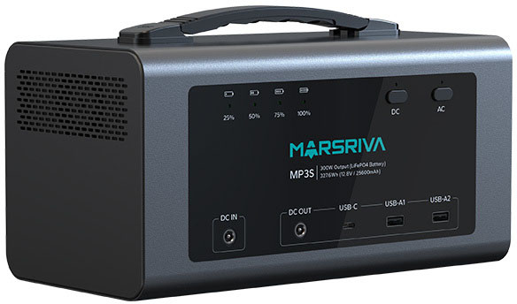 Портативная зарядная станция Marsriva MP3S 300Вт / 313.6 Вт*час цена 7777 грн - фотография 2