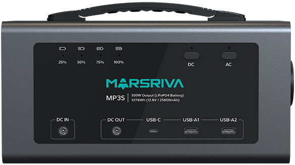 в продаже Портативная зарядная станция Marsriva MP3S 300Вт / 313.6 Вт*час - фото 3