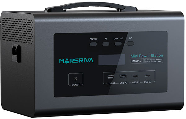 в продаже Портативная зарядная станция Marsriva MP6 Pro 600Вт / 627Вт*час - фото 3