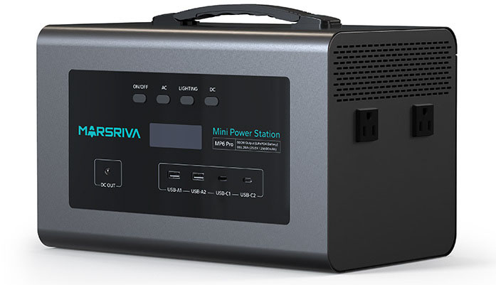 Портативная зарядная станция Marsriva MP6 Pro 600Вт / 627Вт*час отзывы - изображения 5