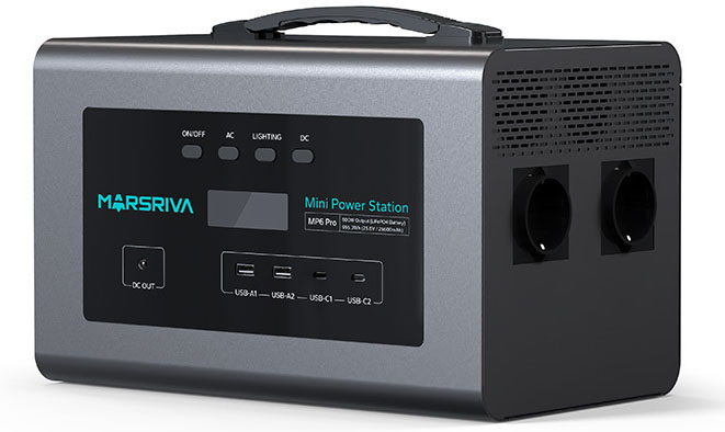 Marsriva MP6 Pro 600Вт / 627Вт*год
