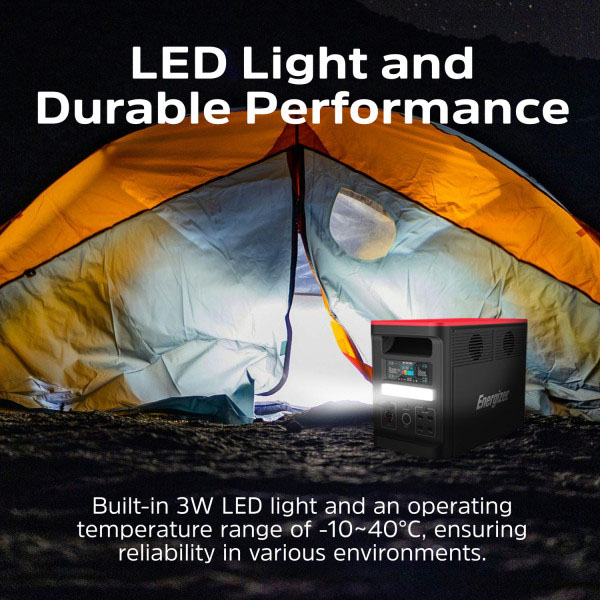 в продаже Портативная зарядная станция Energizer PPS1500W2F 1800Вт / 1536Вт*час - фото 3