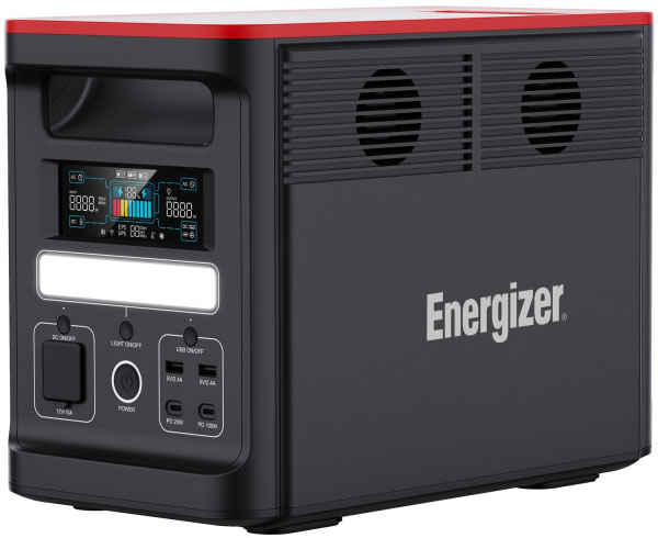 Портативна зарядна станція Energizer PPS1500W2F 1800Вт / 1536Вт*год