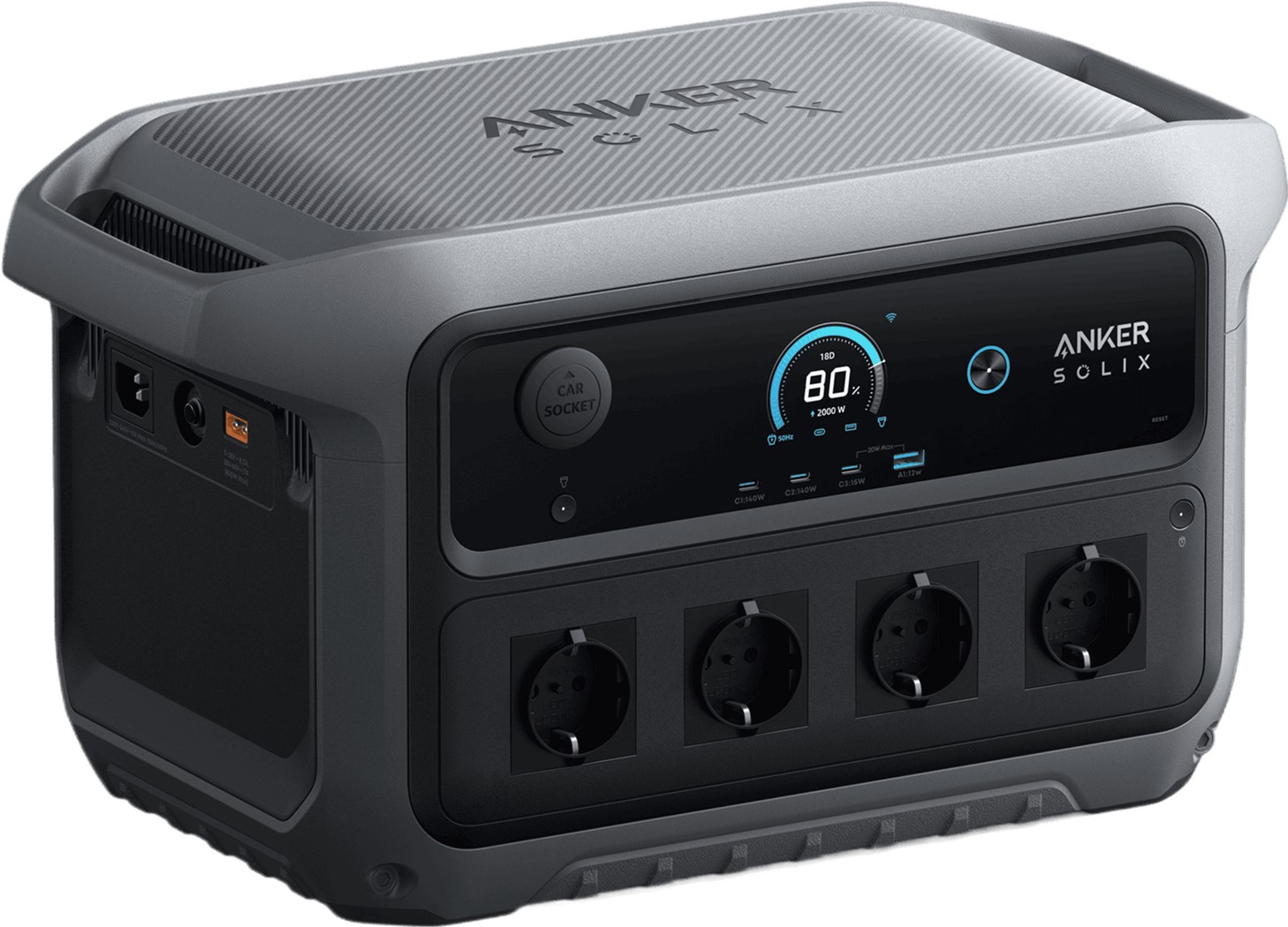 в продажу Портативна зарядна станція Anker Solix C2000 Gen2 3000Вт / 2048Вт*год - фото 3