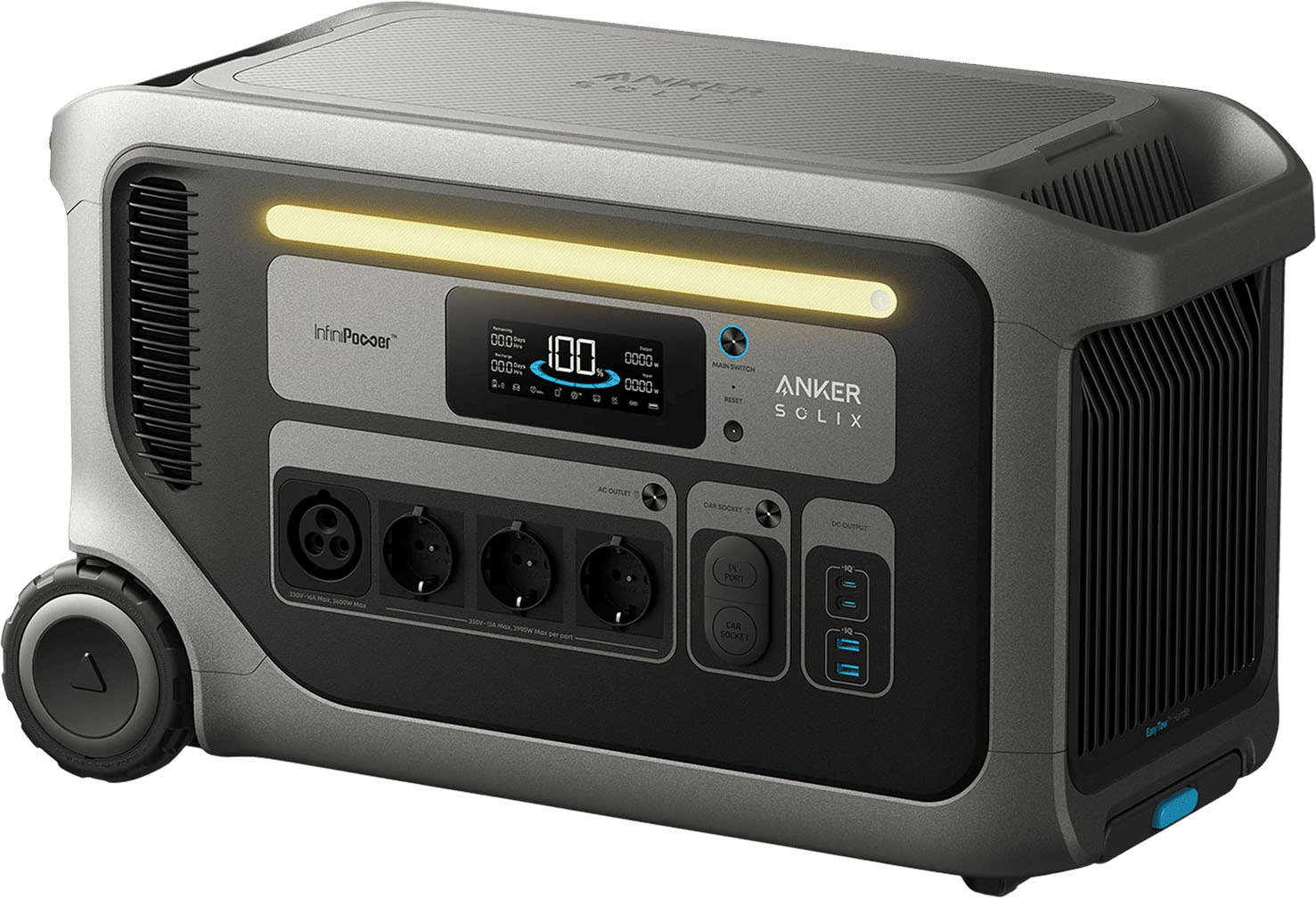 в продаже Портативная зарядная станция Anker Solix F2000 3600Вт / 3072Вт*час - фото 3