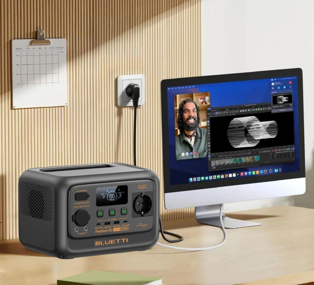 Портативная зарядная станция Bluetti Premium 30 V2, 600 Вт / 320 Вт*час характеристики - фотография 7