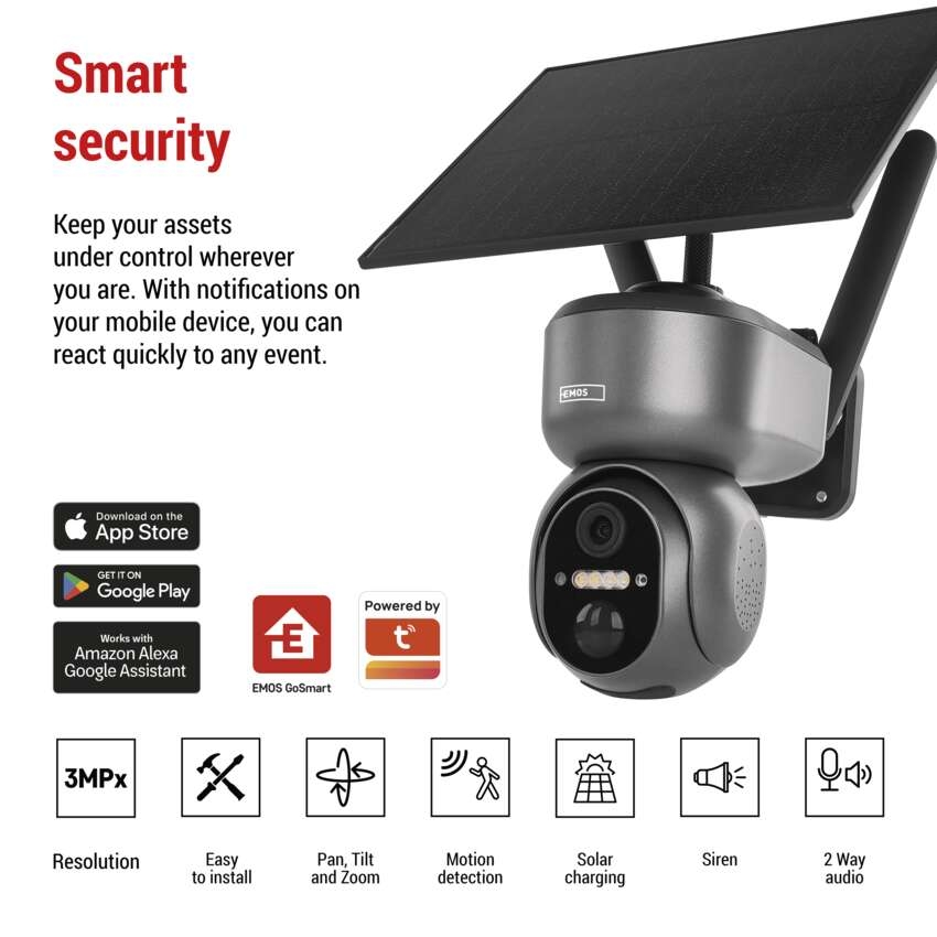 в продажу IP відеокамера Emos IP-6000 Owl (H4058) - фото 3