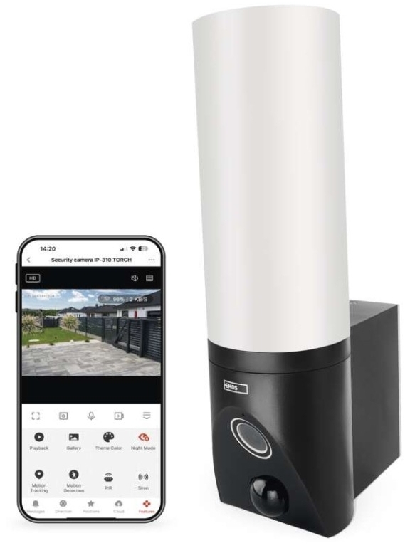 IP відеокамера Emos IP-310 Torch (H4065) ціна 5339 грн - фотографія 2