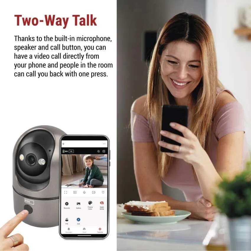 IP відеокамера Emos IP‑220W (H4062) характеристики - фотографія 7