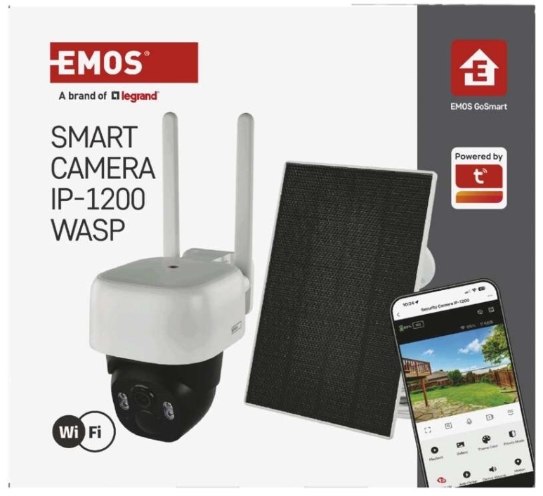 IP відеокамера Emos IP-1200 Wasp (H4067) зовнішній вигляд - фото 9