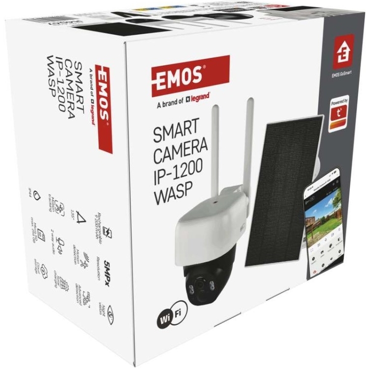 IP відеокамера Emos IP-1200 Wasp (H4067) огляд - фото 11