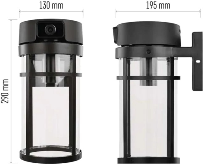 Emos IP-1300 Lantern (H4074) Габаритні розміри